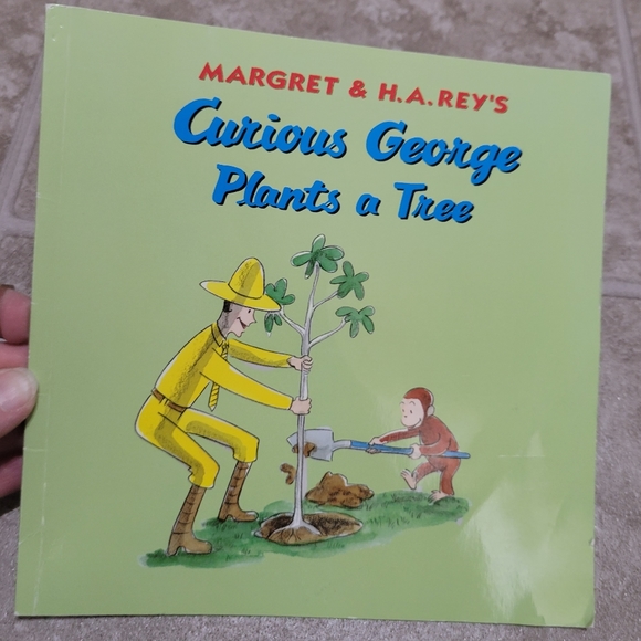 Curious George Other - 5/$10 Curious George Plants A Tree Kids Paperback Book